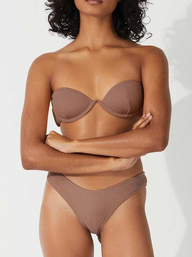 Balconette Bikini Chocolate - Image 4