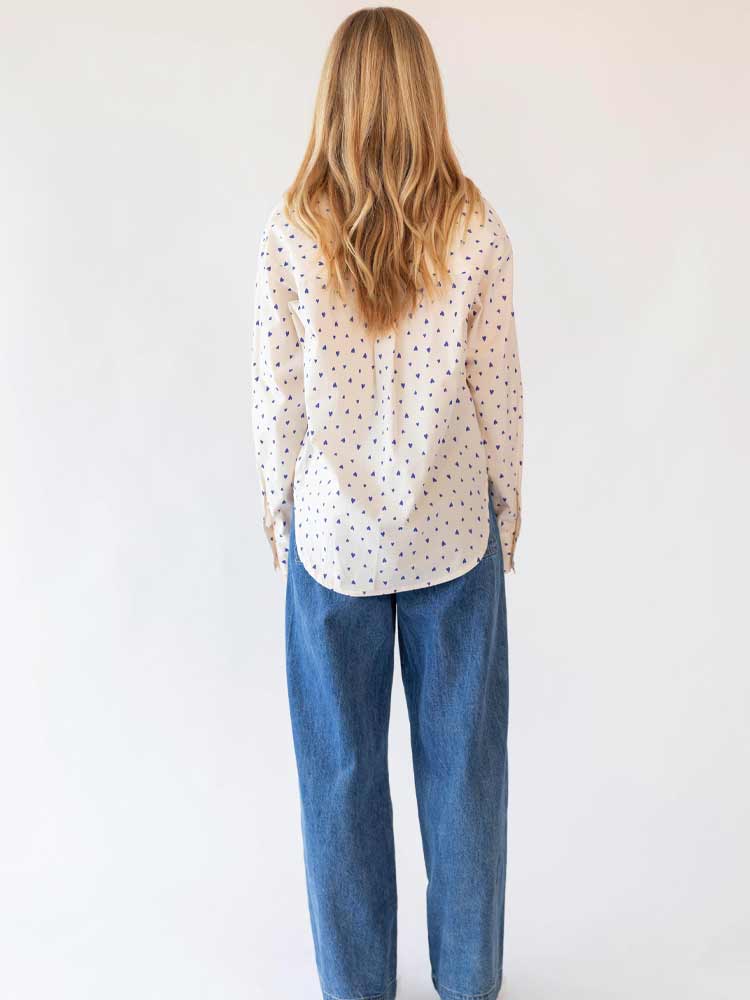 Bleeker Shirt LS Blue - Image 3