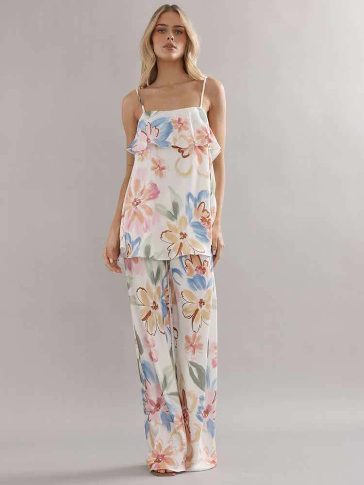 Chelsea Pant Tea Party Floral - Image 3