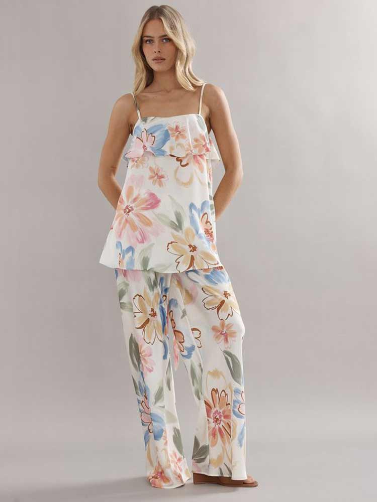 Chelsea Pant Tea Party Floral - Image 5