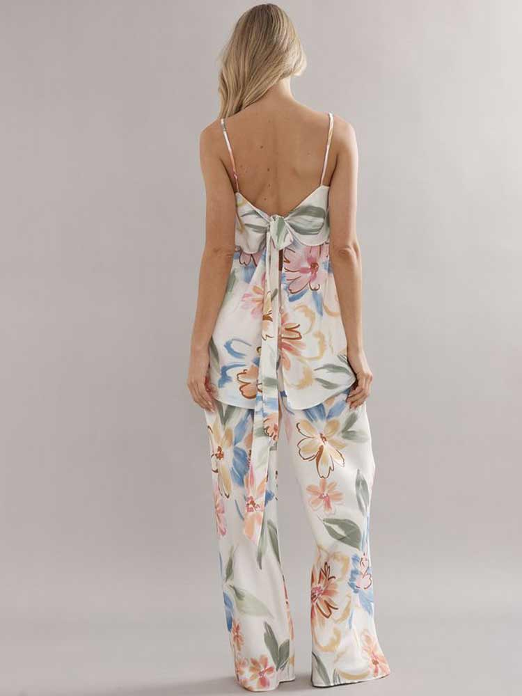 Chelsea Pant Tea Party Floral - Image 6