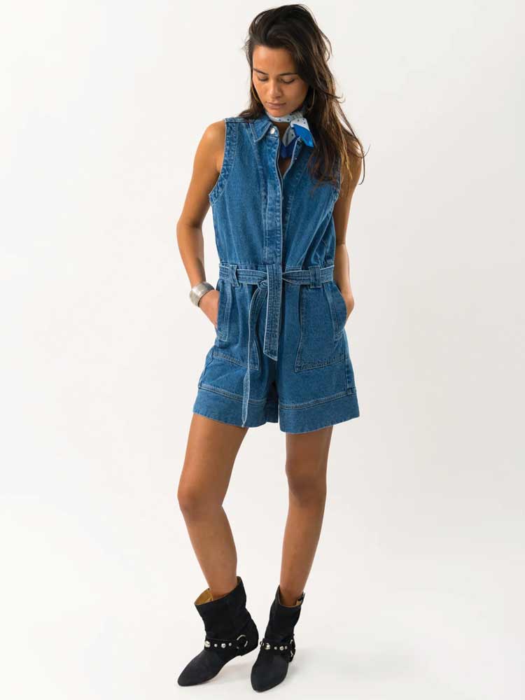 Cora Jumpsuit Blue - Image 4