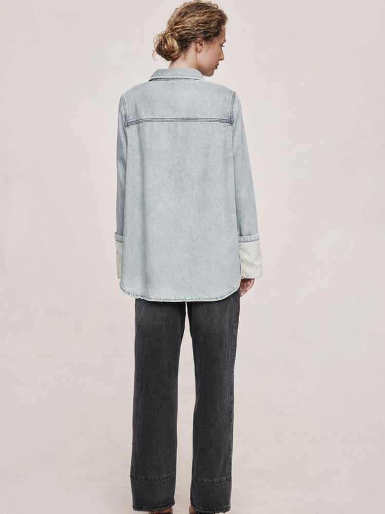 Crosta Shirt Faded Blue - Image 3