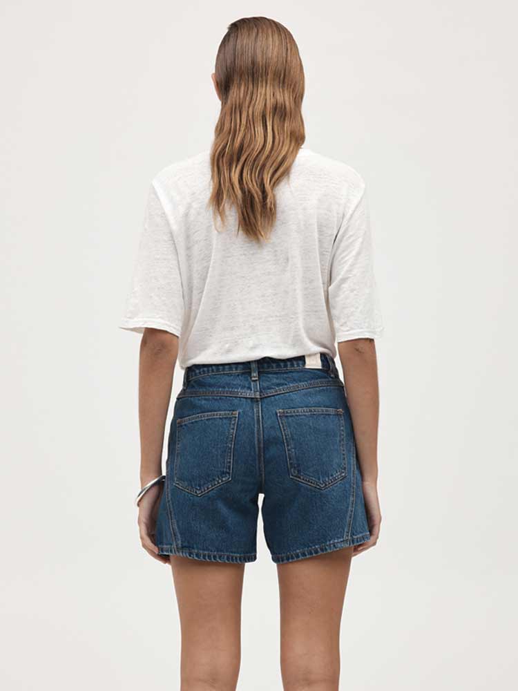 Curve Seam Short Heritage Blue - Image 3