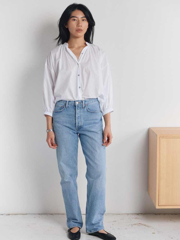 Everyday Blouse Cotton Lawn White - Image 3