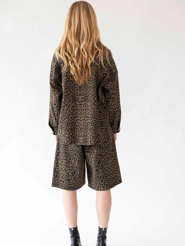 Ka Shorts Leopard Print - Image 3