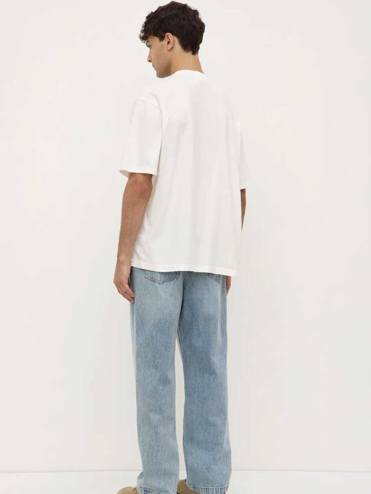 Knox Oversized Tee Antique White - Image 4