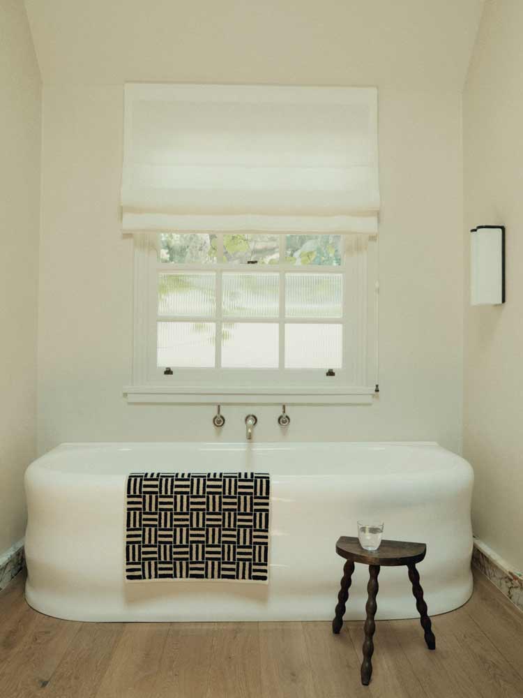Saroma Bath Mat Sand & Noir - Image 3