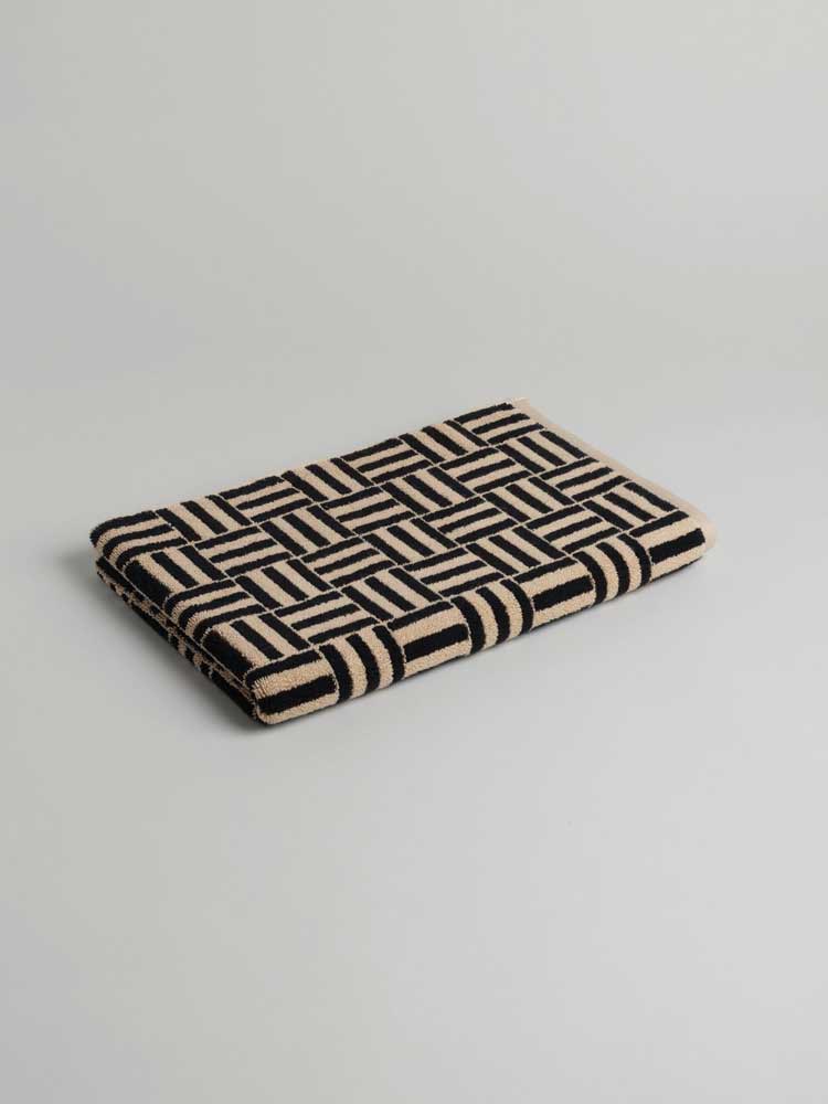Saroma Bath Mat Sand & Noir - Image 4