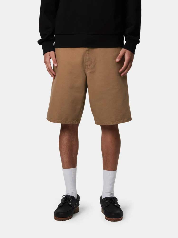 Single Knee Short Hamilton Brown Rinsed - Image 3