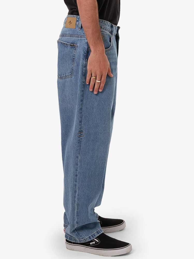 Slacker Denim Jean Dark Dust Blue - Image 3