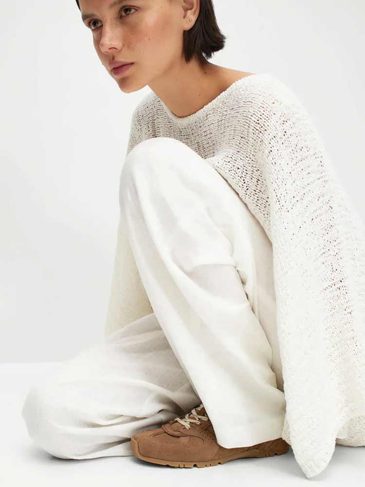 Suede Brown Leather Sneakers - Image 3