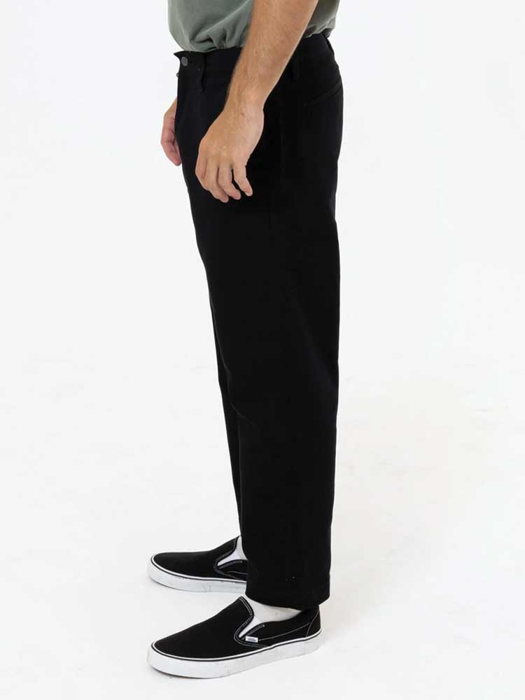 Thrills Union Work Chino Black - Image 3
